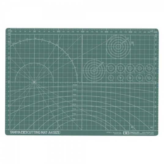 Tamiya 74118 Cutting Mat A4 Size Green