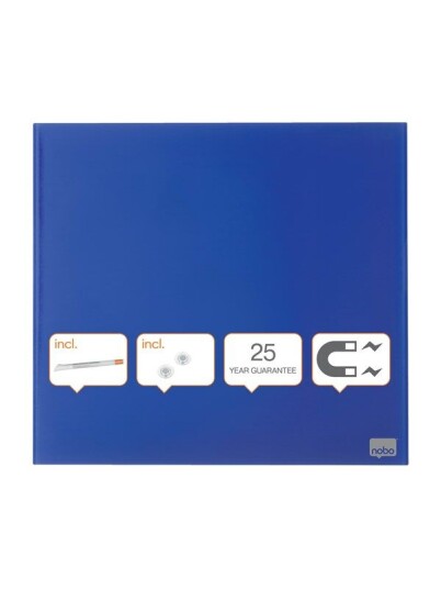 Nobo Glasstavle Diamond 30x30cm Kv. Bl Nobo Glasstavle Diamond 30x30cm Kv. Bl