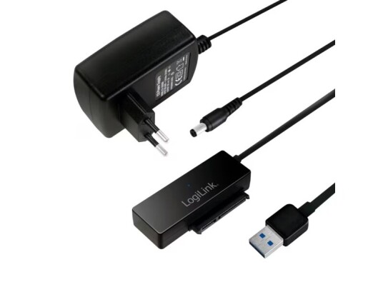 LogiLink AU0050 HDD SSD Serial ATA II Serial ATA III 1.8,2.5,3.5" USB 3.2 Gen 1 (3.1 Gen 1) Type-A 5 Gbit/sek. Sort LogiLink AU0050 HDD SSD Serial ATA II Serial ATA III 1.8,2.5,3.5" USB 3.2 Gen 1 (3.1 Gen 1) Type-A 5 Gbit/sek. Sort