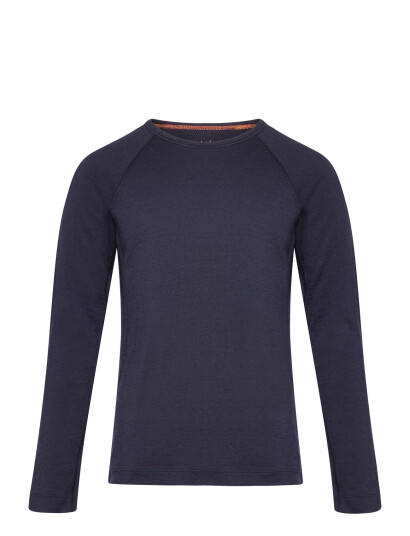 Icebreaker Kids Merino 200 Oasis Ls Crewe - Navy - 164 Icebreaker Kids Merino 200 Oasis Ls Crewe - Navy - 164
