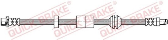 Bremseslange QUICK BRAKE 32.814 Bremseslange QUICK BRAKE 32.814