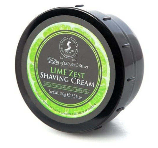 Taylor of Old Bond Street Lime Zest Shaving Cream Bowl 150 g Taylor of Old Bond Street Lime Zest Shaving Cream Bowl 150 g