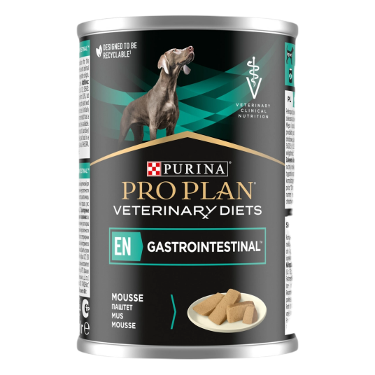 Canine En Gastro Enteric Dog Burk 400 G X 12 Hund Hundefôr Purina Pro Plan Veterinary Diets