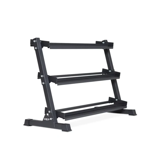 REP Fitness DB Storage Rack Metallic Black REP Fitness DB Storage Rack Metallic Black