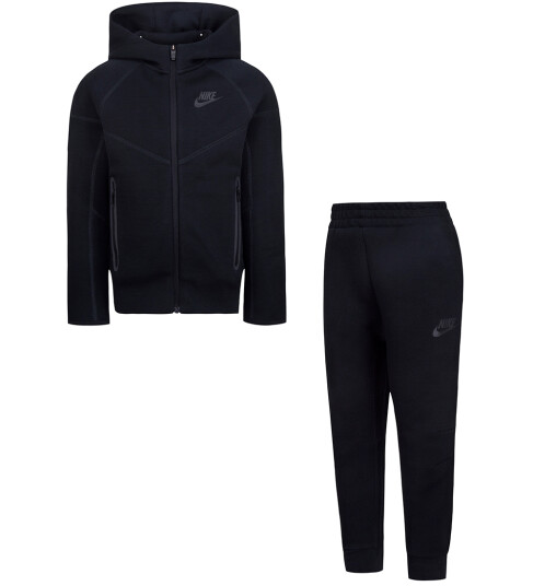 Nike Joggedress Tech Cardigan/Joggebukse Svart 3 år 98 Joggedress Nike Joggedress Tech Cardigan/Joggebukse Svart 3 år 98 Joggedress