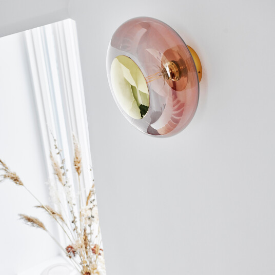 Ebb & Flow Horizon taklampe/vegglampe M - Korall Ebb & Flow Horizon taklampe/vegglampe M - Korall