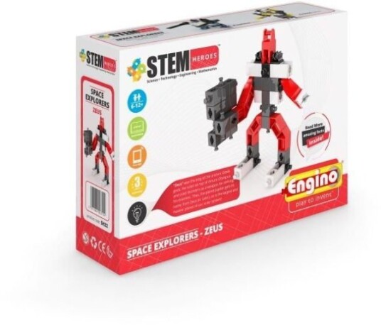 Engino Zeus Romfartsutforsker-Serien 264307 Engino Zeus Romfartsutforsker-Serien 264307