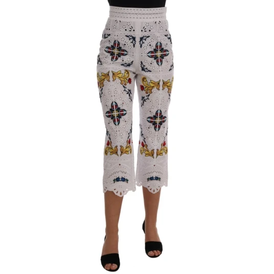 Dolce & Gabbana Dame Bukser Flerfarget XS