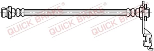 QUICK BRAKE 22.935 Bremseslange QUICK BRAKE 22.935 Bremseslange