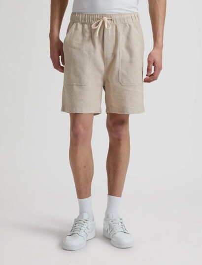 Lee Jeans Utility Pull On Short   Beige   L x 00