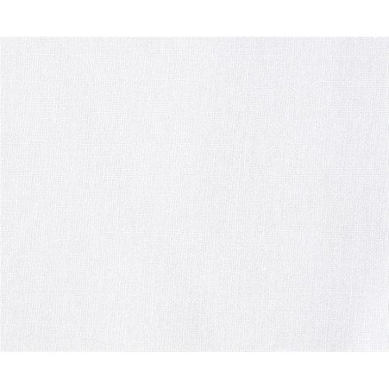 Brændgaard Textile Perlebomull Økologisk Bomullsstof 001 Hvit 150cm 50cm