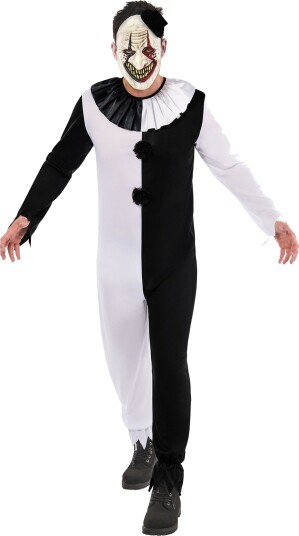 Rubies Costumes Terror Klovn Svart/Hvit Kostyme X-Small 1001698XS000