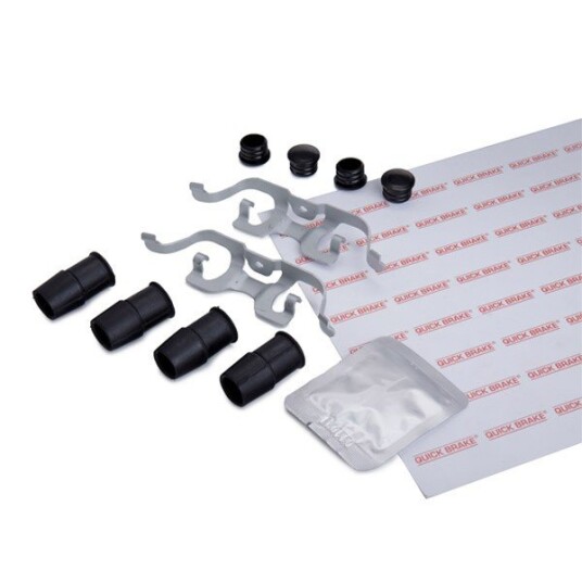 Tilbehørsett, skivebremse belegg QUICK BRAKE 109-0085 Tilbehørsett, skivebremse belegg QUICK BRAKE 109-0085