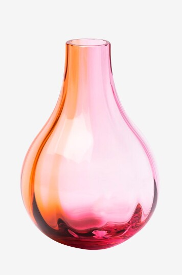 Kosta Boda Vase Iris Rosa