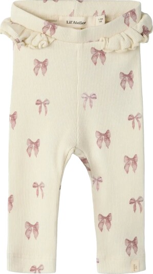Lil"Atelier Nbfgavo Efi Slim Legging Lil Noos   Cream   86