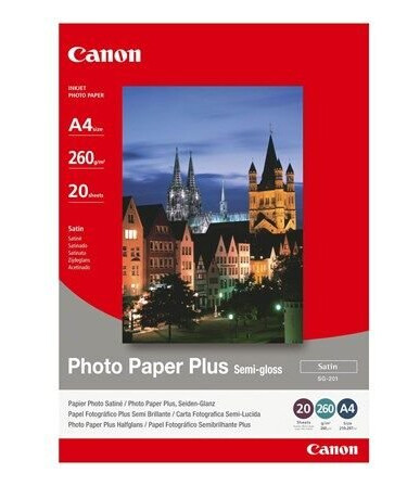Canon Paper SG-201 / 1686B021 Semi Glossy A4 - 20 sheets