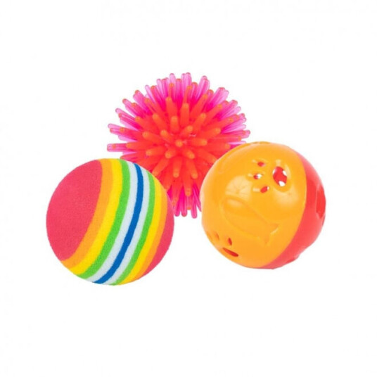 Little&Bigger Purepurr Colorfull Mix Baller 3-Pack