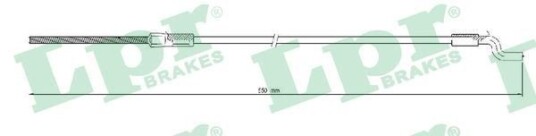 Bremsewire LPR C0329B