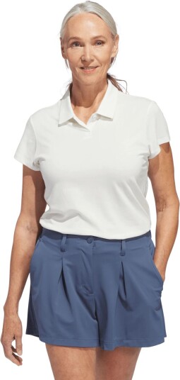 Adidas Golf Go-To Heathered Polo Shirt poloskjorte dame Crjame