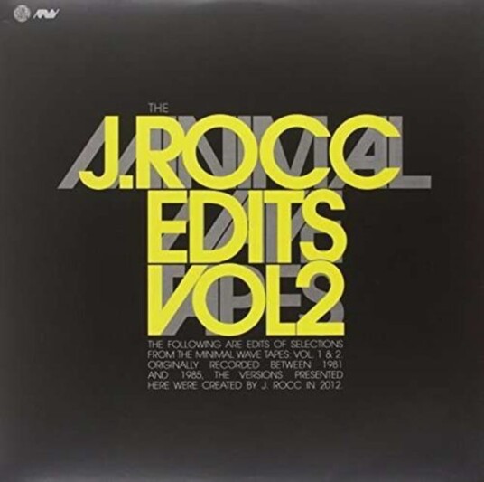 J Rocc Minimal Wave Edits 2 LP/Vinyl
