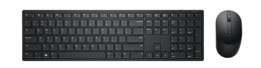 Dell KM5221W Trådløst Tastatur og Mussett med 2.4 GHz i Svart Dell KM5221W Trådløst Tastatur og Mussett med 2.4 GHz i Svart