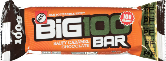 Proteinfabrikken PF Big 100 Bar, proteinbar 100g Salty Caramel Proteinfabrikken PF Big 100 Bar, proteinbar 100g Salty Caramel