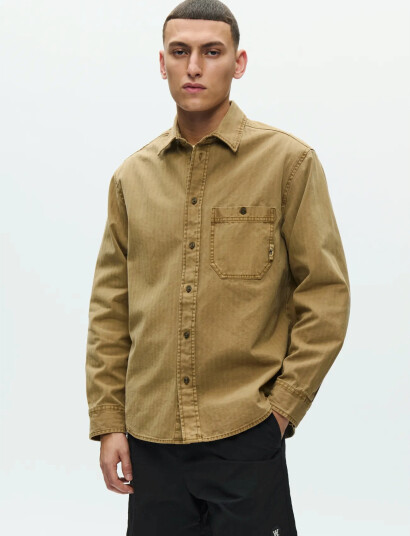 WOOD WOOD Wwcooper Shirt 25189   Beige   L