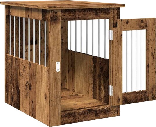 Hundeburmøbler Gammelt Tre 45X62X59 cm Konstruert Tre Hundeburmøbler Gammelt Tre 45X62X59 cm Konstruert Tre