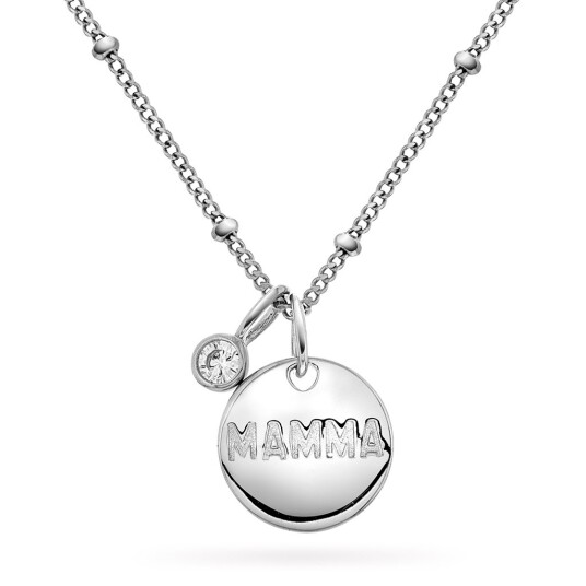 Pan Jewelry Mamma-smykke i 925 sølv med zirkonia Pan Jewelry Mamma-smykke i 925 sølv med zirkonia