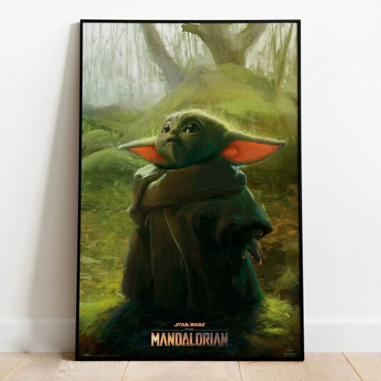 Star Wars Plakat Mandalorian The Child Art - 91,5 x 61 cm