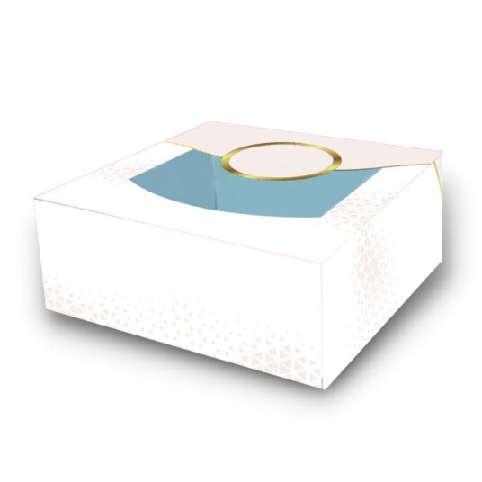 Kakeeske White Line Med Vindu 22x22x10cm