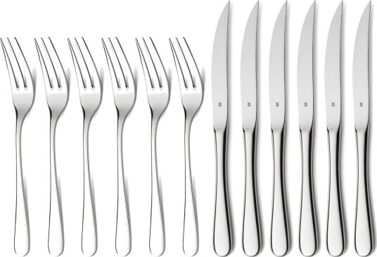 WMF Geschenkidee grillbestikk 12 deler Rustfritt stål WMF Geschenkidee grillbestikk 12 deler Rustfritt stål