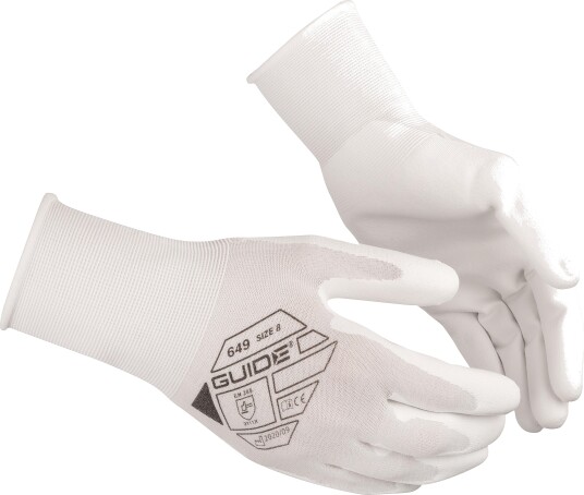 Guide Gloves 649 Hanske PU, ekstra tynn 6, Klær