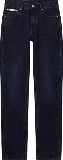 Calvin Klein Jeans High Rise Straight Blue Ebony Navy 29 x 31