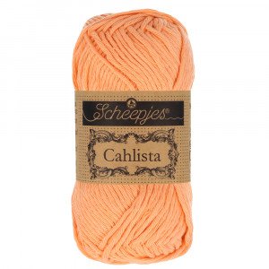 Scheepjes Cahlista Garn Unicolor 524 Apricot