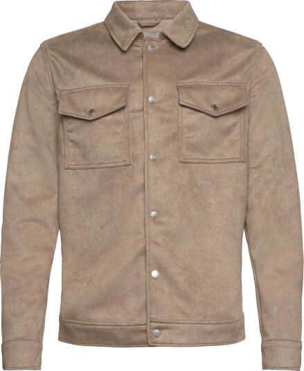 Human Scales Lenny Vegan Suede Jacket Grey XXL Human Scales Lenny Vegan Suede Jacket Grey XXL