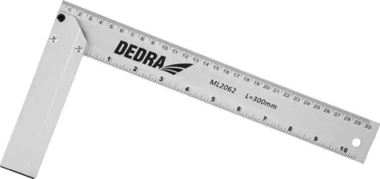 Dedra Byggvinkel ML2064 I Aluminium, 500 × 200 mm