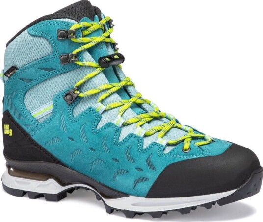 Hanwag Women's Makra Trek Lady Gore-Tex 37.5, Icefall/Sulphur