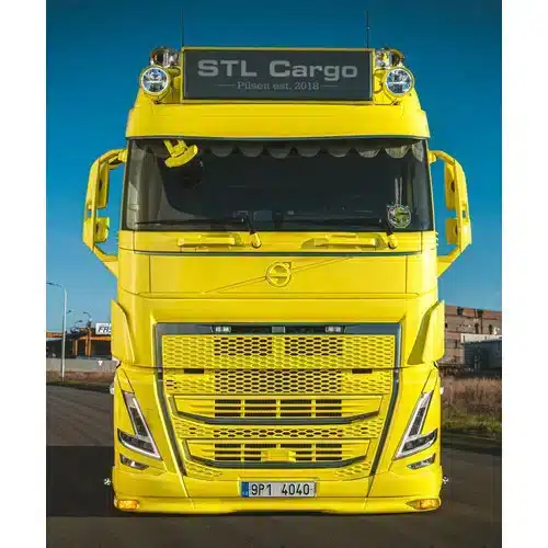 Solarguard underfanger Volvo FH4/FH5 + FM5   12 CM Lys utval 12CM med 2 gule talmu lykter