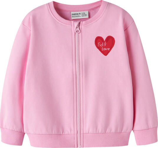 Name It Cardigan Svette NmfLaufey Begonia Rosa Name It 3 år (98) Cardigan Rød