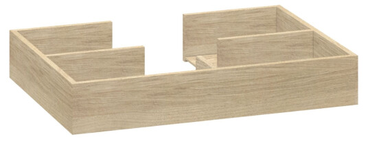 Dansani Romdeler til skuff 40x6,7x27,8 cm Eik