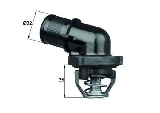 Termostat MAHLE ORIGINAL TI 181 89