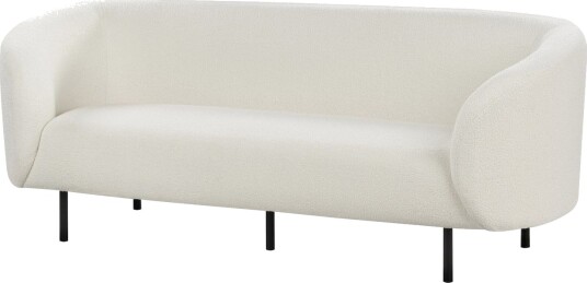 Tuka Sofa 3 seter Svart/Hvit