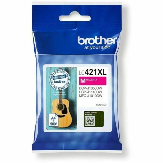 Brother Originale Blekkpatroner Brother Lc-421xlm Magenta Brother Originale Blekkpatroner Brother Lc-421xlm Magenta