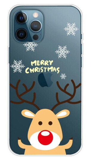 INCOVER iPhone 14 Pro Max TPU Plast Jul Deksel - Reinsdyr