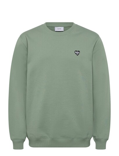 Makia Heart Sweatshirt Khaki green L