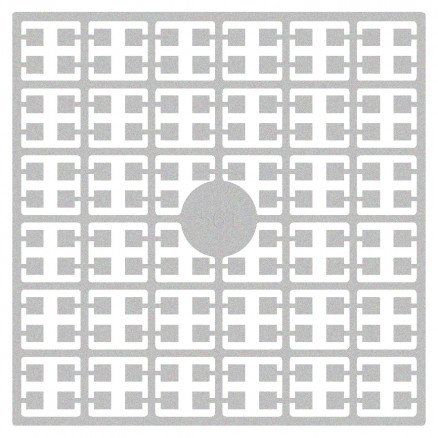 Pixelhobby Midi perler 561 Sølv 2x2mm 140 piksler Pixelhobby Midi perler 561 Sølv 2x2mm 140 piksler
