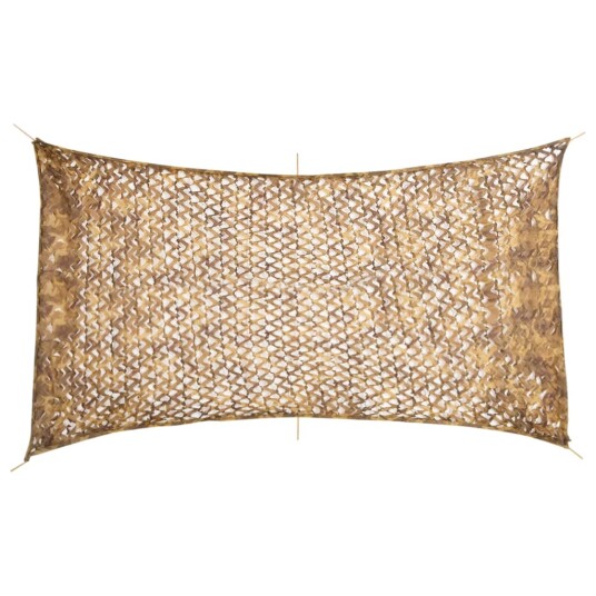 Kamuflasjenett med oppbevaringspose 506x279 cm sand Kamuflasjenett med oppbevaringspose 506x279 cm sand