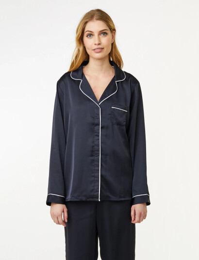 CCDK Copenhagen Josephine Pajamas Shirt Navy L CCDK Copenhagen Josephine Pajamas Shirt Navy L