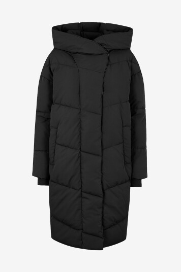 Noisy May Curve Kåpe nmNew Tally L/S Long Jacket Noos CU Svart Noisy May Curve Kåpe nmNew Tally L/S Long Jacket Noos CU Svart